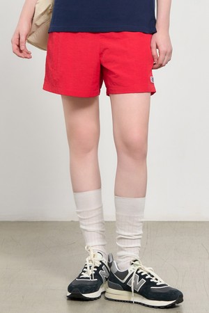 [24SS] UNISEX 베이직 밴딩 쇼츠 [RED] / SBD2U12006