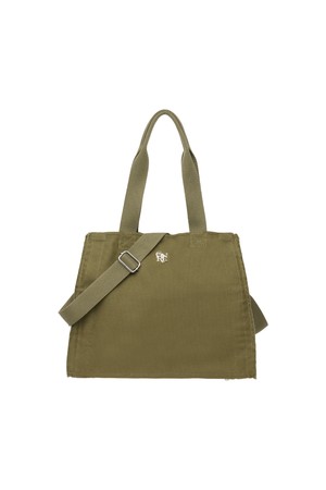 [24SS] WOMAN GNRL 캔버스 백 [KHAKI] / WBD2L92506