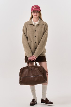 [24FW] UNISEX 울 하찌 카라 가디건 [BEIGE] / SBD4U04012