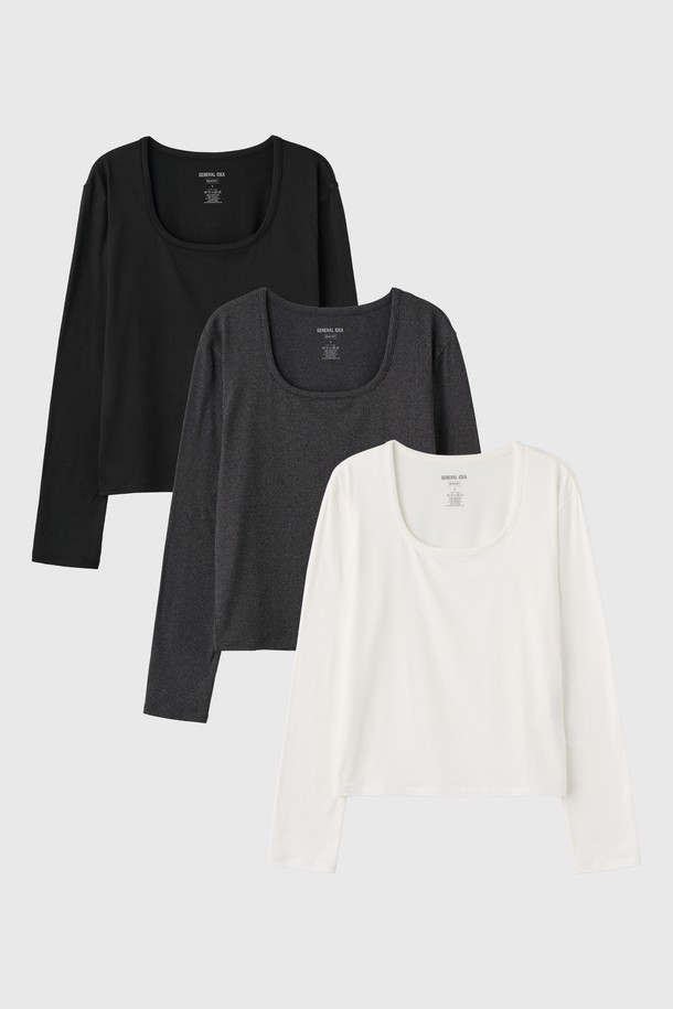 **[25FW] WOMAN 히트젯 히트 U넥 티셔츠 [3COL] / WBE4L01516**

쌀쌀한 날씨에도 따뜻함을 선사하는 여성용 히트젯 히트 U넥 티셔츠입니다. 블랙, 화이트 2가지 색상으로 출시되어 어떤 옷에도 쉽게 매치할 수 있습니다. 베이직한 디자인에 두꺼운 두께감으로 보온성을 높였으며, 부드러운 촉감으로 편안하게 착용 가능합니다. 일상복 및 출근룩으로 활용하기 좋으며, 미니멀, 클래식, 캐주얼 등 다양한 스타일을 연출할 수 있습니다. 히트젯 기술을 적용하여 뛰어난 발열 기능과 보온성을 제공합니다.
