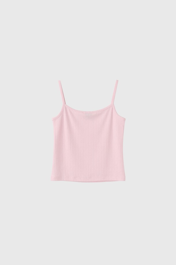 GENERAL IDEA - 민소매티셔츠 - [25SS] WOMAN 아일렛 슬리브리스 [PINK] / WBE2L01518
