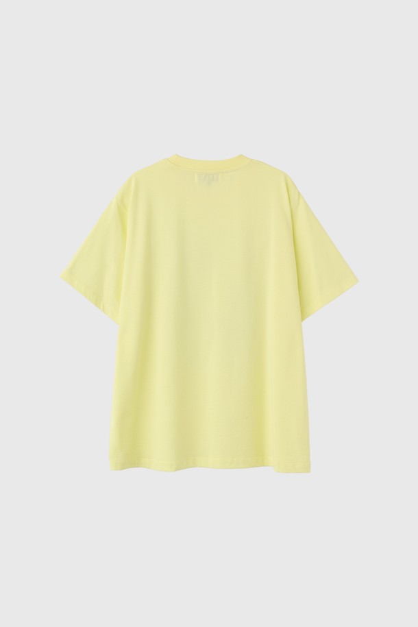 GENERAL IDEA - 반소매 티셔츠 - [25SS] WOMAN 후르츠 루즈핏 반팔티 [LEMON LEMON] / WBE2L01537