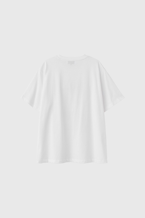 GENERAL IDEA - 반소매 티셔츠 - [25SS] WOMAN 후르츠 루즈핏 반팔티 [WHITE CHERRY] / WBE2L01537