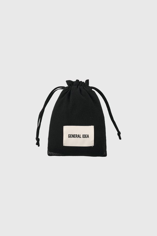 GENERAL IDEA - 스웨터 - [25SS] WOMAN 패커블 시어 루즈핏 풀오버 [BLACK] / WBE2L05541