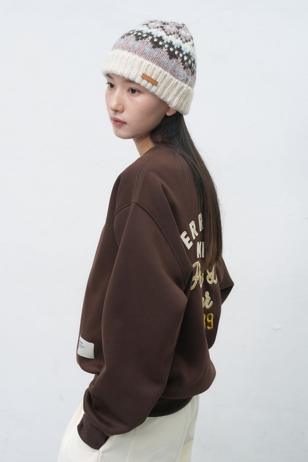 [25FW] UNISEX 클럽 기모 맨투맨 [2COL] / SBE4U02012는 캐주얼, 스트릿, 미니멀 스타일을 아우르는 유니섹스 맨투맨입니다. 가을, 겨울 시즌에 적합하며, 부드러운 촉감의 기모 안감으로 따뜻함을 더했습니다. 레귤러 핏에 레터링 및 프린트 무늬가 돋보이며, 라운드넥과 긴 소매 디자인으로 편안한 착용감을 선사합니다. 두꺼운 두께감과 백 프린팅 디테일이 특징인 브라운 컬러의 상의입니다.
