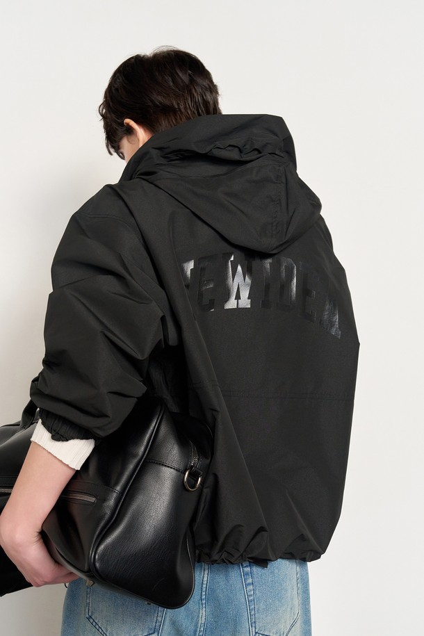 GENERAL IDEA - 바람막이/아노락 - [25SS] WOMAN 패커블 윈드브레이커 [BLACK] / WBE1L55531