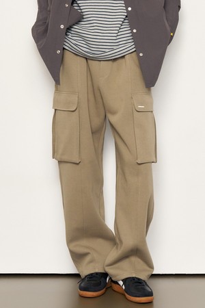 [25SS] MAN 피그먼트 카고 팬츠 [KHAKI] / SBE1M11004