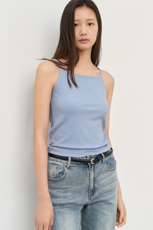 [25SS] WOMAN 네로우 스트랩 슬리브리스 [BLUE] / WBE2L01521