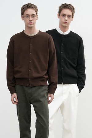 [25FW] MAN 울 레이어드 에센셜 가디건 [2COL] / SBE3M04007