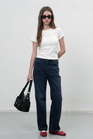 [25FW] WOMAN 기모 스트레치 스트레이트 데님 팬츠 [4COL] / WBD3L11502