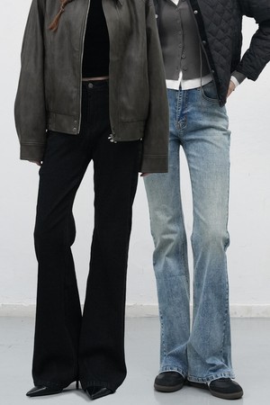 [25FW] WOMAN 부츠컷 워싱 데님팬츠 [3COL] / WBE3L11509