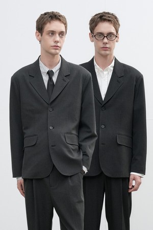 MAN 쓰리버튼 수트 블레이저 [2COL] / SBE3M55008