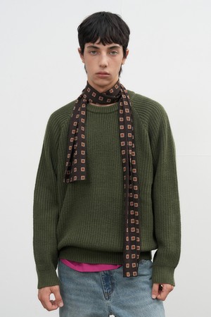 [25FW] UNISEX 크루넥 하찌 풀오버 [2COL] / SBE3M05002