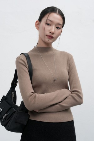 [25FW] WOMAN 이지 모크넥 풀오버 [3COL] / WBE4L05524