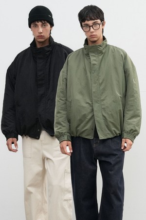 [25FW] UNISEX 패디드 볼륨 블루종 봄버 점퍼 [2COL] / SBE3U07006