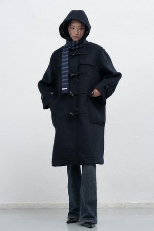 [25FW] WOMAN 울 블렌드 더플 롱코트 [2COL] / WBE4L10521
