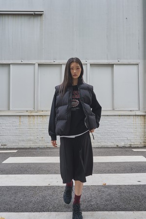 [25FW] UNISEX 나일론 패딩 베스트 [3COL] / SBE3U08009