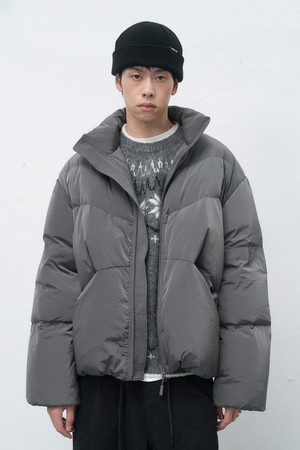 [25FW] UNISEX 에어 믹스 미니멀 숏 푸퍼 [3COL] / SBE4U07014