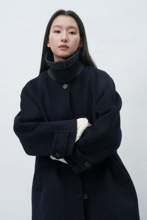 [25FW] WOMAN 울 발마칸 하프코트 [3COL] / WBE4L10526