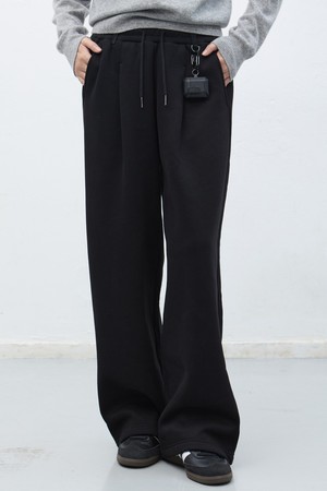 [25FW] WOMAN 원 턱 기모 스웻 팬츠 [2COL] / WBE4L11517