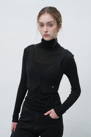 [25FW] WOMAN 소프트 울 터틀넥 티셔츠 [4COL] / WBE4L01520