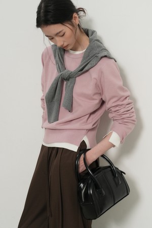 [26SS] WOMAN 릴렉스드 에센셜 크루넥 풀오버 [4COL] /GF1LKP510