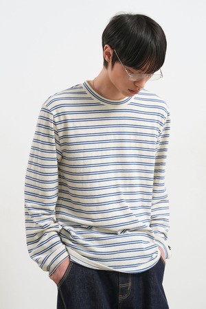 [26SS] UNISEX 더블 스트라이프 티셔츠 [2COL] / GF1UTS001