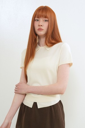 [26SS] WOMAN 레이어드 에센셜 하프 풀오버 [4COL] / WBE2L05533