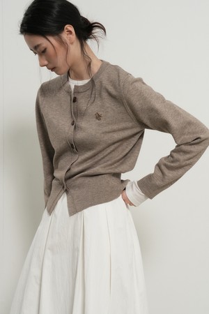 WOMAN 에센셜 크루넥 가디건 [8COL] / WBD3L04501