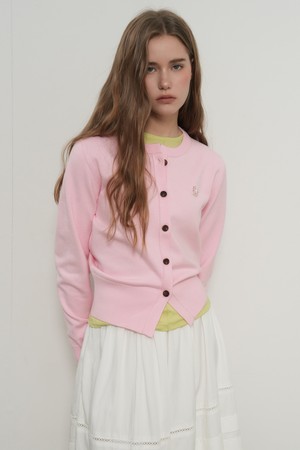 WOMAN 에센셜 크루넥 가디건 [8COL] / WBD3L04501