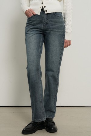 [26SS] WOMAN 워싱 스트레이트 데님 팬츠 [2COL] / GF1LPT504