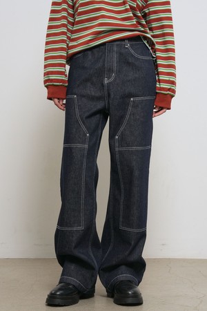 [26SS] WOMAN 논페이드 카펜터 팬츠 [NAVY] / GF1LPT507