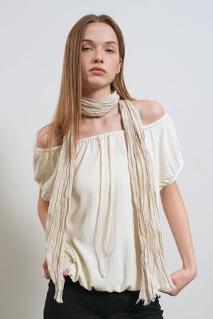 [26SS] WOMAN 코튼 링클 스카프 [4COL] / GF1LSA502