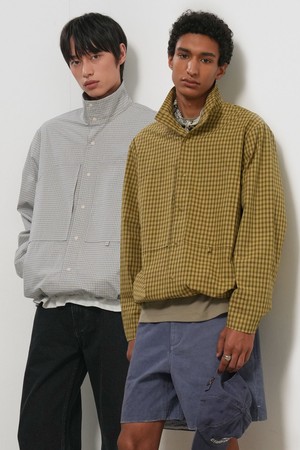 [26SS] MAN 체크 셔츠 자켓 [2COL] / GF1MJK002
