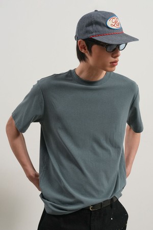 [26SS] MAN 스티치 반팔 티셔츠 [4COL] / GF1MTS003