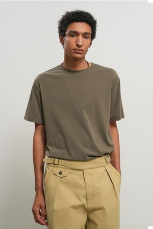 [26SS] MAN 스티치 반팔 티셔츠 [4COL] / GF1MTS003