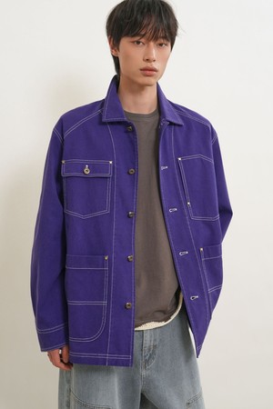 [26SS] MAN 워시드 레일로드 워크자켓 [2COL] / GF1MJK007