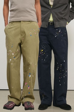 [26SS] MAN 페인팅 가먼트다잉 치노팬츠 [2COL] / GF1MPT002