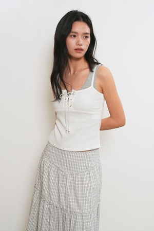 [26SS] WOMAN 아일렛 슬리브리스 [3COL] / GF2LTS521