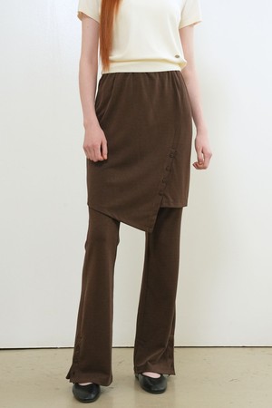 [26SS] WOMAN 버튼 슬릿 스커트 세트 팬츠 [2COL] / GF2LPT511
