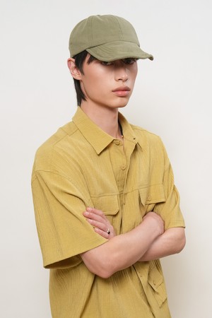 [26SS] UNISEX 와이어 바이저 워싱 볼캡 [3COL] / GF1UCP001