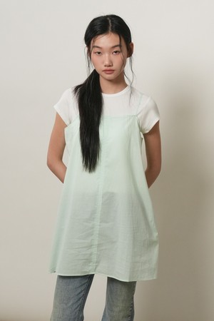 [26SS] WOMAN 코튼 슬리브리스 원피스 [3COL] / GF2LOP508