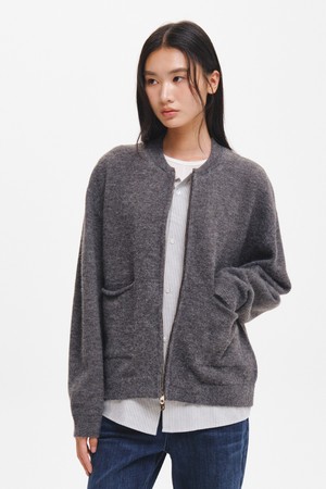 UNISEX 셔츠 레이어링 헤어리 가디건 [2COL] / GF3UKC002