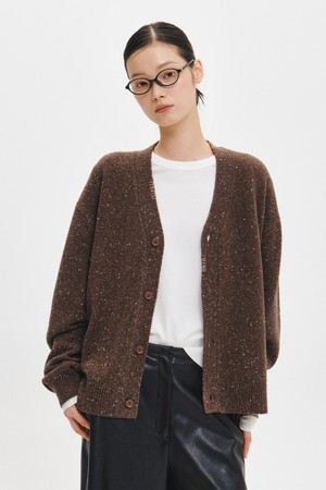 UNISEX 네프사 핸드스티치 가디건 [2COL] / GF3UKC006