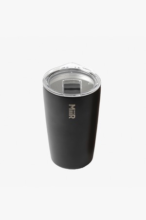 미르 베큠 인슐레이티드 텀블러(슬라이드 뚜껑) 12oz - 블랙
