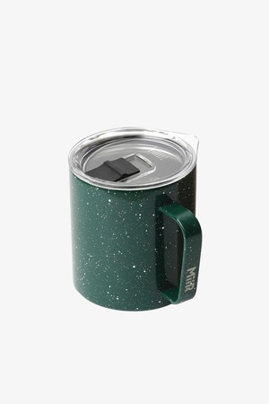 미르 캠프컵(슬라이드 뚜껑) 12oz - 그린 스페클