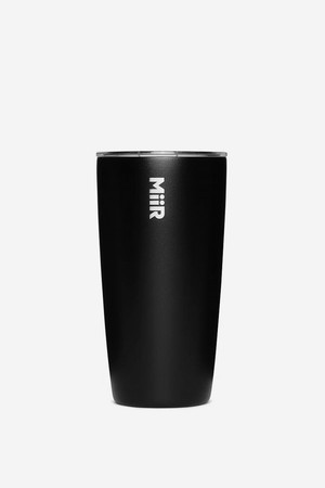 미르 베큠 인슐레이티드 텀블러(슬라이드 뚜껑) 16oz - 블랙