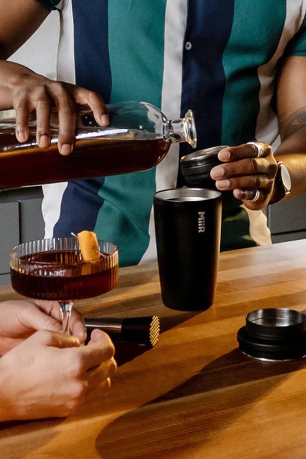 MiiR - 홈바 - 미르 칵테일 쉐이커 뚜껑 - 블랙