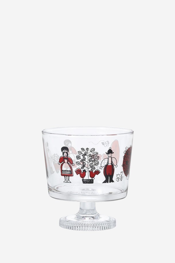 아데리아 딥 볼 윗 스템 285ml - 페어리 테일은 1970-80년대 레트로 감성을 현대적으로 재해석한 유리컵입니다. 소다유리로 제작되어 인체에 무해하며 위생적으로 사용할 수 있습니다. 하늘색, 흰색, 빨간색 등 다채로운 컬러와 플라워, 동물, 프린트 무늬가 어우러져 청초하면서도 레트로한 스타일을 연출합니다. 파르페나 푸딩, 음료는 물론 간단한 과자 등을 담아 보관하기에도 적합하며, 반짝이는 받침대가 돋보이는 디자인입니다. 와인잔으로도 활용 가능하여 다용도로 활용할 수 있습니다.
