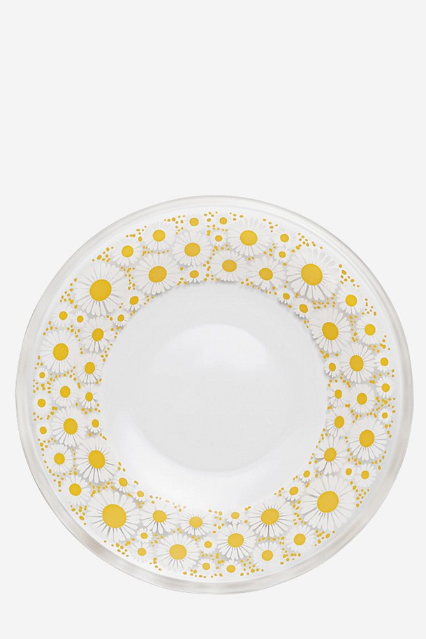 아데리아 플레이트 120 - 데이지는 레트로 무드의 플라워 패턴을 담은 주방용품입니다. 소다유리 소재로 제작되었으며, 화이트와 옐로우 컬러의 조화가 돋보입니다. 데이지 꽃을 연필로 그린 듯 섬세하게 표현하여 빈티지한 감성을 더했습니다. 식기, 장식, 코스터 등 다용도로 활용 가능하며, 위생적인 사용이 가능합니다. 아데리아 플레이트 120 - 데이지로 현대적인 라이프스타일에 레트로 감성을 더해보세요.
